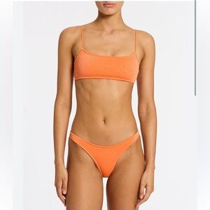 Triangl Mica Bikini Set in Orange